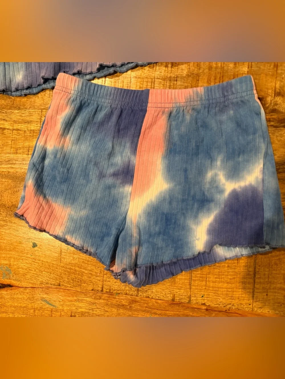 Shein Tie Dye Shorts Set Size 8